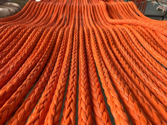 100% Uhmwpe Seil 12mm 12 Stränge Geflecht Hohe Festigkeit Druable Schnur Winch Schleppseil