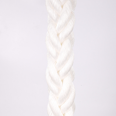 Weiße Farbe 12 Stränge Polyester-Lagerseil für Schiffe