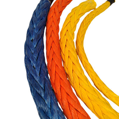 16mm 12-litzige UHMWPE-Festmacherleine für den maritimen Bereich, 220m, Schwerlast