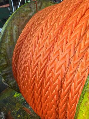 Kundenspezifische Schnittlängen, überlegene Chemikalienbeständigkeit, Marine-Grade UHMWPE-Trosse mit hoher Bruchfestigkeit