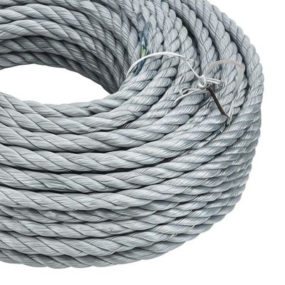 8-Ply Polyester Mooring Rope Easy to Splice Floats in Water for Commercial Fishing