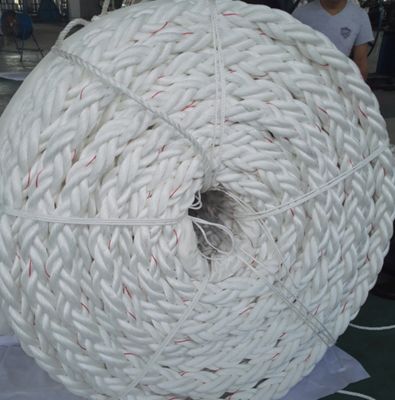 8 Strand PP Rope with Easy Splicing Chemical Resistance and UV Resistance for Marine and Aquaculture Use