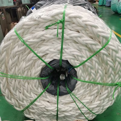 8 Strand PP Rope with Easy Splicing Chemical Resistance and UV Resistance for Marine and Aquaculture Use