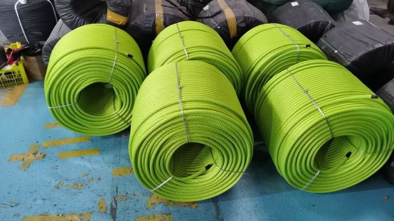 6-Strang geflochtenes 500m Outdoor-Spielplatz-Kombinationsseil für Kletternetz