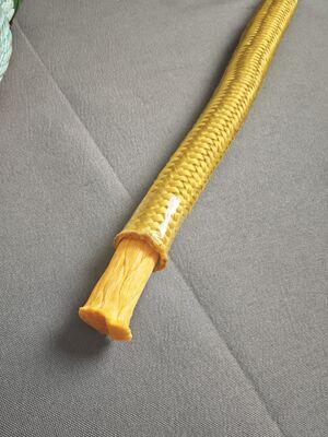 Doppelgeflechtete Polyesterdeckel mit UHMWPE 12-Strahl-Seil-Kern für Bootsverankerung und Verankerung mit kundenspezifischen Größe 4mm-60mm