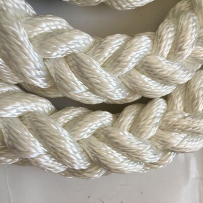 Marine geflochtenes Festmacherseil dickes Seil Schiff Marine Seil 8 Strang 220m Polyester zu niedrigem Preis