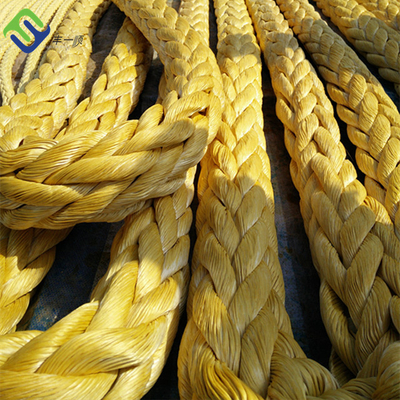 Sich hin- und herbewegendes Strang Uhmwpe-Seil HMPE-Liegeplatz-12 flocht Marinesoldaten 28mm - 96mm