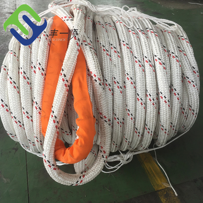 ätzende beständige Kreuzschiff-Festmacher Uhmwpe 29mm 8 Strang-Schiffstau