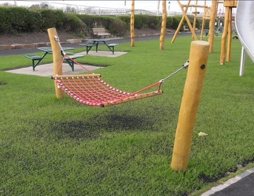 Spielplatz-Hängematten-Nest schwingen im Freien 1.5x0.8m kundengebundene Farbe