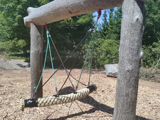 Kombinations-Schwingen-Seil-Brücke im Freien 120mm für Spielplatzgeräte