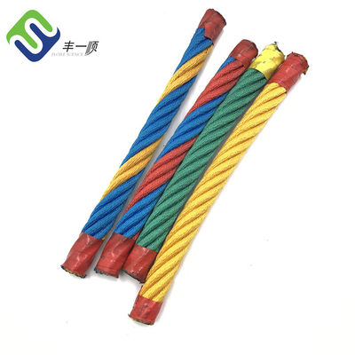 Kletterndes Netto6 Polyester des Strang-Kombinations-Seil-16mm für Vergnügungspark
