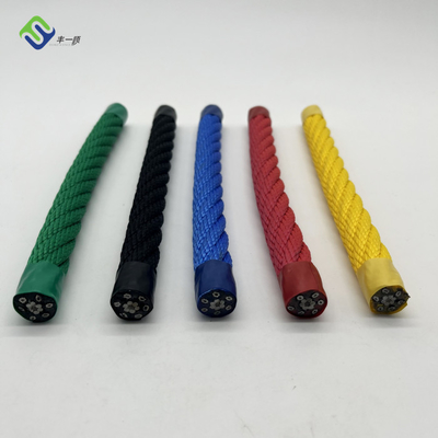 Seil-Polyester-Stahlkern-Kombinations-Spielplatz-Schnur 6*8 IWRC Draht verstärkte