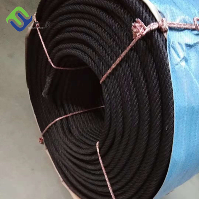 Torsion 16mm 4 Strang-Polyester-Kombinations-Seil für Schwingen-Netz