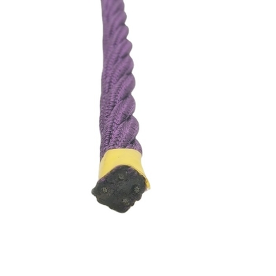 4 Strang-Polyester-Kombinations-Seil UV stabilisiert mit Stahlkern