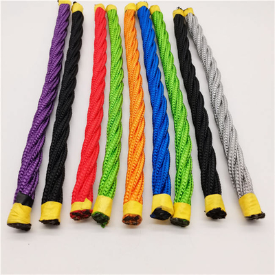 Verdrehtes Polyester-Kombinations-Drahtseil 16mm 4 Stränge für Spielplatz-Schwingen