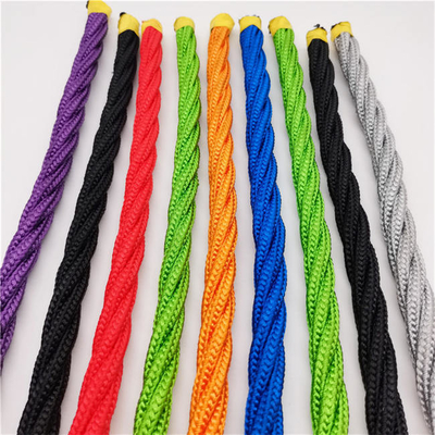Verdrehtes Polyester-Kombinations-Drahtseil 16mm 4 Stränge für Spielplatz-Schwingen