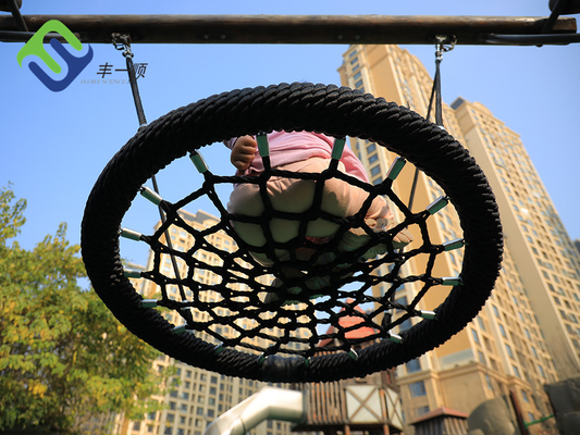 Hängender netzförmiger Kindererlebnispark des Seat-Spielplatz-Nettoschwingen-100cm 120cm