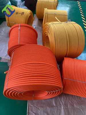 Polyester-Kombinations-Seil-Abnutzungs-beständiges verstärktes Stahlseil 6*8 FC