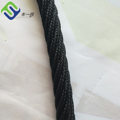Stahldrahtstruktur Polyester geflochtenes Kombinationsseil 16 mm 6 x 7