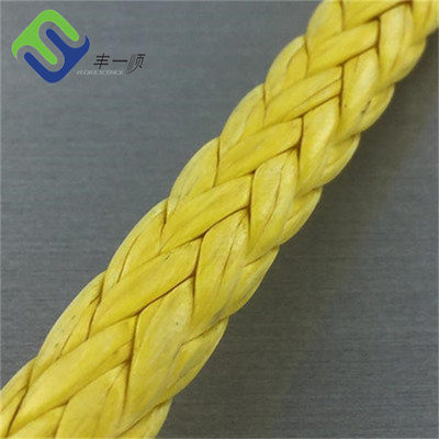 60mm ultra hohen Molekulargewichts Schiffstau des Polyäthylen-Seil-12 des Strang-MBL