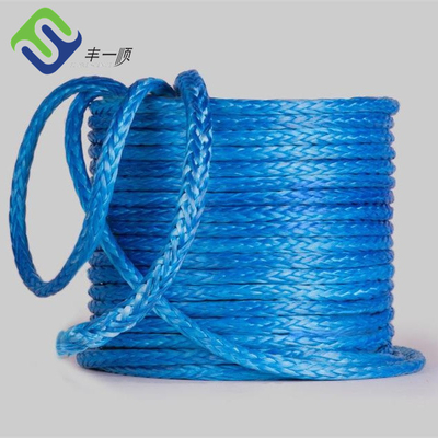 60mm ultra hohen Molekulargewichts Schiffstau des Polyäthylen-Seil-12 des Strang-MBL