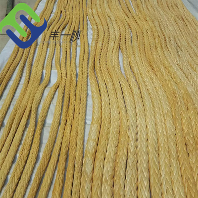 Starke Marine Towing Rope 12 Strang Uhmwpe-Schiff-Festmacher