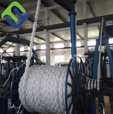 8 Strang Marine Mooring Tail Hawser 10-160mm für Seil-Dock-Linie des Boots-Schiffs-pp.