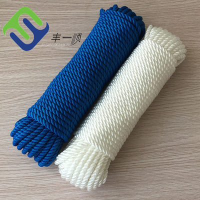 Hochspannbarkeit 3 Stränge 4mm-60mm Nylon-Schiffverbindungsseil Polyamid Bootssegeln