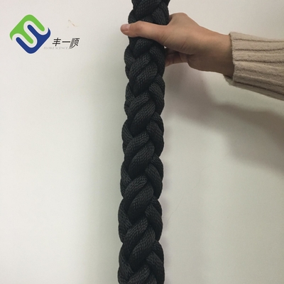 Strang 8 flocht Marine Polyester Fiber Rope 48mm mit kundengebundener Farbe