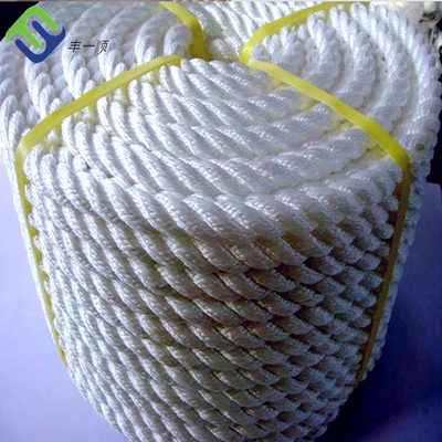 3-strängiges Nylon-Abschleppseil, hart, gedreht, 24 mm x 220 m