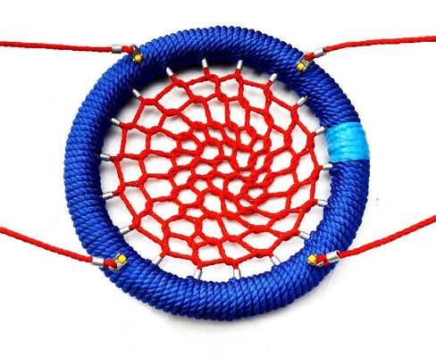Hochwertiges Spielplatz Vogelnest Schwingen 120cm 12cm Ring mit individueller Farbe