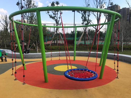 Vogel-Nest-Schwingen-Spielplatz-Zusätze schwingen Knopf mit Kette