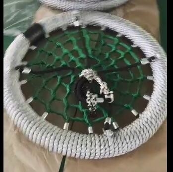 Hochwertiges Spielplatz Vogelnest Schwingen 120cm 12cm Ring mit individueller Farbe
