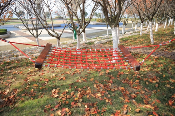 Hängendes Spielplatz-Hängematten-Schwingen-Vandalismus-beständiges Kombinations-Seil im Freien