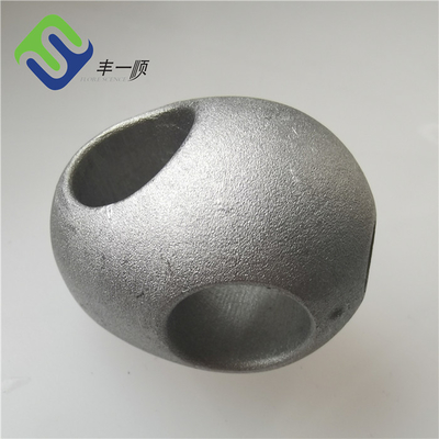 Outdoor-Aluminium-Querseilverbinder-Seilbefestigung für Spielplatz-Kletternetz