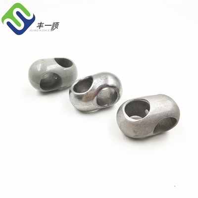 Silbernes Seil-Querspielplatz-Seil-Verbindungsstück-Aluminium 16mm 34g