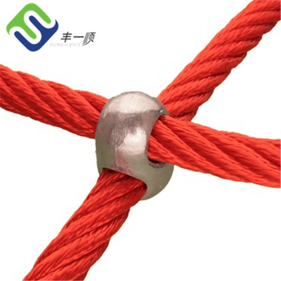 Silbernes Seil-Querspielplatz-Seil-Verbindungsstück-Aluminium 16mm 34g