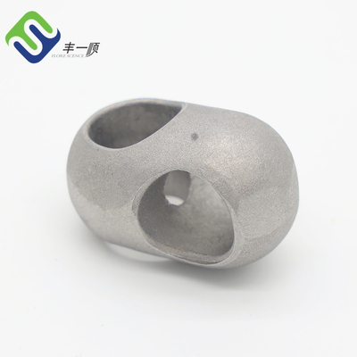 Silbernes Seil-Querspielplatz-Seil-Verbindungsstück-Aluminium 16mm 34g