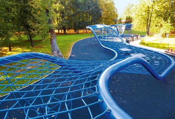 Doppeltes Haken-Verbindungsstück der Spielplatz-Edelstahl-Seil-Installations-16mm