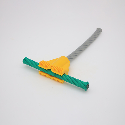 Spielplatz-Seil-Verbindungsstück 16mm PA6 Plastikt gefärbt für kletterndes Netz