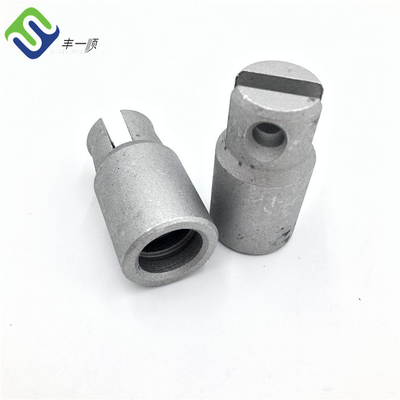 Kletternde Netto- Aluminium-6063 Seil-Schnallen des Spielplatz-Seil-Verbindungsstück-16mm