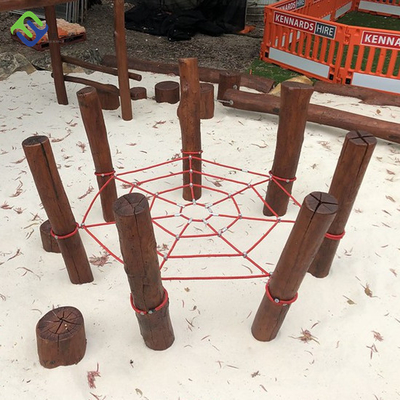 Kundengebundenes Spielplatz-kletterndes Nettokinderseil-Filetarbeits-Klettern