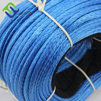 12 synthetisches UHMWPE Handkurbel-Seil 14mm 100m des Strang-SK75