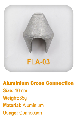 Aluminium-16mm Spielplatz-Seil-Verbindungsstück-Seil-Knoten