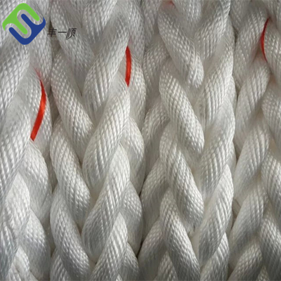 80mmx220m Nylon Polyamid geflochtenes Seil mit Split-Schleife an jedem Ende