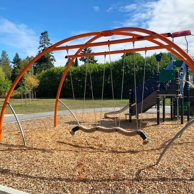150mmx4 misst Spielplatz-Seil-Brücke mit Kombinations-hängendem Seil